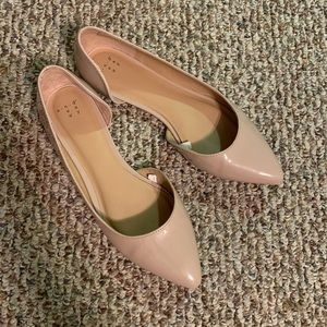 Nude Ballet Flats
